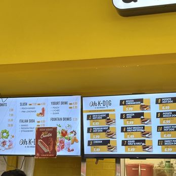 Oh K-Dog - Menu at Oh K-Dogs in the Penn Square Mall in Oklahoma City. - Korean Near Me - Oklahoma City, Oklahoma