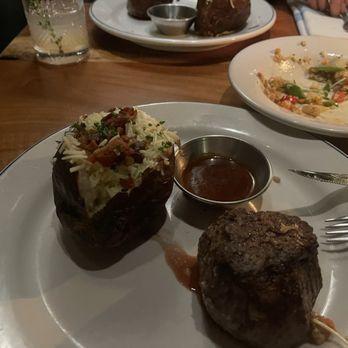 Buck & Rider - Filet Mignon and Loaded baked Potato - Seafood Near Me - Phoenix, Arizona Buck & Rider - Filet Mignon and Loaded baked Potato - Seafood Near Me - Phoenix, Arizona