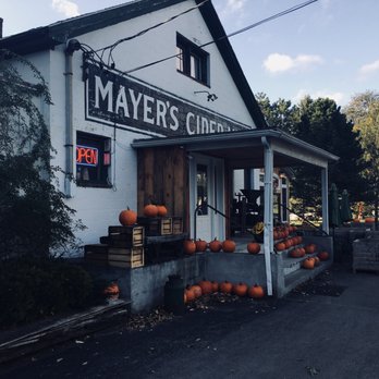 Mayer's Cider Mill - the front of the building - Wineries Near Me - Webster, New York