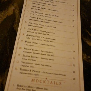 Bravado - Cocktail Menu! - Tapas/Small Plates Near Me - Covina, California