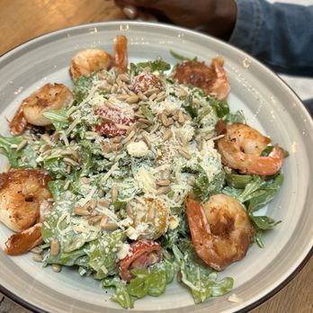 The Exchange - Couscous salad with grilled shrimp - Bars Near Me - Chicago, Illinois The Exchange - Couscous salad with grilled shrimp - Bars Near Me - Chicago, Illinois
