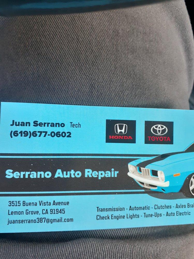 SERRANO AUTO REPAIR Updated August 2024 3515 Buena Vista Ave, Lemon