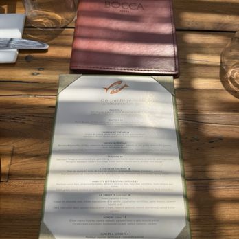 Boccaccio - The light menu (after 2:30pm-7pm) - Seafood Near Me - Nice, 06