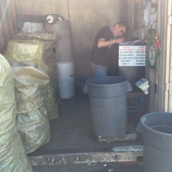 Brambila Recycling - Adding up my drop off for the cash out... - Recycling Center Near Me - Sacramento, California