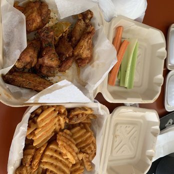 938 Crawfish - Tony wings ,waffle fries . - Seafood Near Me - Albany, California 938 Crawfish - Tony wings ,waffle fries . - Seafood Near Me - Albany, California