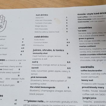 Proud Mary Coffee - Menu (Sept 2025) - Coffee & Tea Near Me - Portland, Oregon