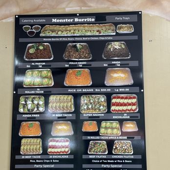 Armando's Mexican Food - Catering menu - Mexican Near Me - Riverside, California