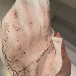 Tanlines of Spotswood - I took one of their wipes and decided to run it across the top of the bed and this is what I got from one wipe across