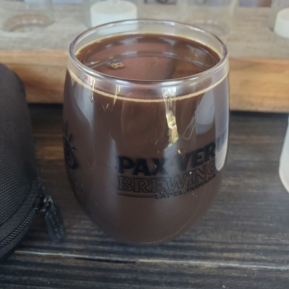 Pax Verum Brewing - Three year anniversary bourbon aged beer - Breweries Near Me - Lapel, Indiana