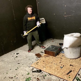 Break Stuff - My boy unloading his stress! - Team Building Activities Near Me - San Jose, California