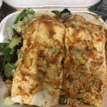 Silvestre Chicken - a meal in a styrofoam container - Peruvian Near Me - Waldorf, Maryland