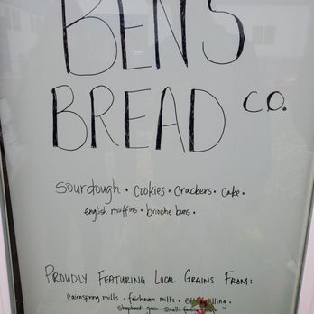 Ben's Bread - Window sign - Bakeries Near Me - Seattle, Washington Ben's Bread - Window sign - Bakeries Near Me - Seattle, Washington