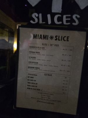 Menu photo 7 Miami Slice Miami, FL Menu photo 7 Miami Slice Miami, FL