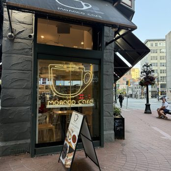 Monaco Cafe - Outside view - Desserts Near Me - Vancouver, British Columbia