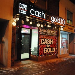 Cashforgold.to - Cash for Gold store front at 874 Danforth Ave in Toronto.