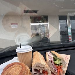 The pork paté chaud & hot coffee set and #1 special VNese bánh mì The pork paté chaud & hot coffee set and #1 special VNese bánh mì