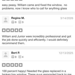 Shower and Glass Window repair