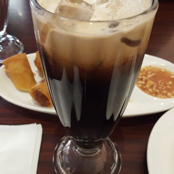 Sue's Kitchen - Thai iced coffee, sweet but too much. Delish! - Thai Near Me - El Sobrante, California