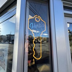 Herb's Locksmith - Neon sign