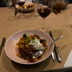 The Artichoke Cafe - Mushroom ragout! Yum!