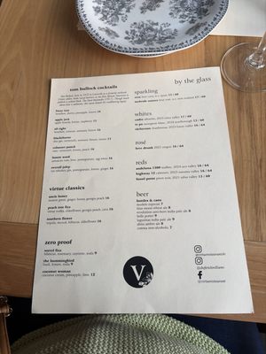Menu photo 3 Virtue Restaurant Chicago, IL