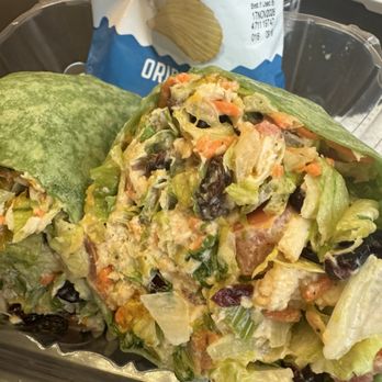 Vinny's Cafe - Waldorf Wrap - added carrots - Salad Near Me - Boca Raton, Florida