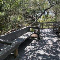Flagler Beach City of - Fort Matanzas state park walk way