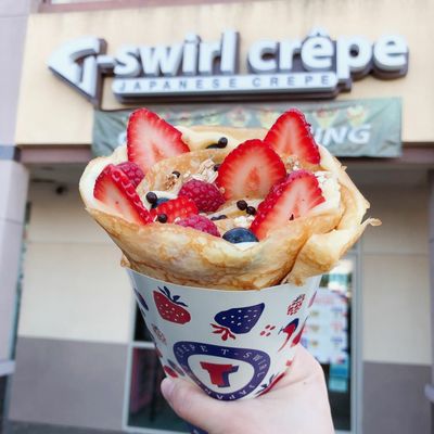 T-Swirl Crepe by null