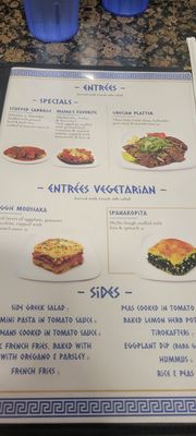 Menu photo 2 Chris' Taverna Lake Worth, FL