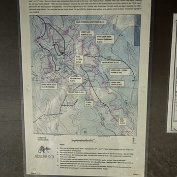 Double Lake Recreation Area - Trail map - Parks Near Me - Coldspring, Texas