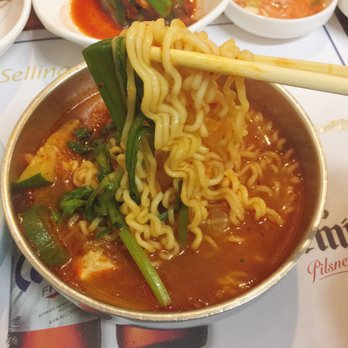 Gonjiam - Ramen in Army soup - Korean Near Me - Los Angeles, California Gonjiam - Ramen in Army soup - Korean Near Me - Los Angeles, California