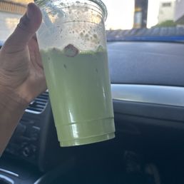 Strawberry matcha