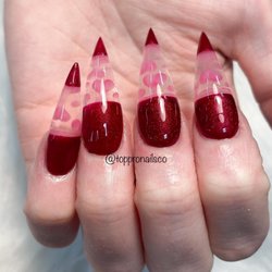 Lava lamp nails