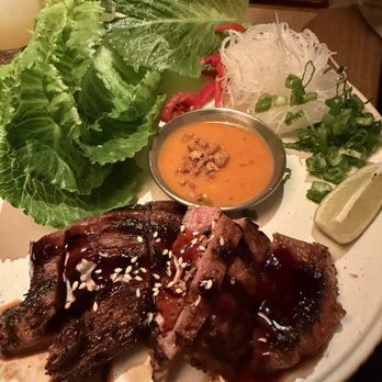Sushi San - BBQ Beef Lettuce Wraps - Sushi Bars Near Me - Nashville, Tennessee Sushi San - BBQ Beef Lettuce Wraps - Sushi Bars Near Me - Nashville, Tennessee