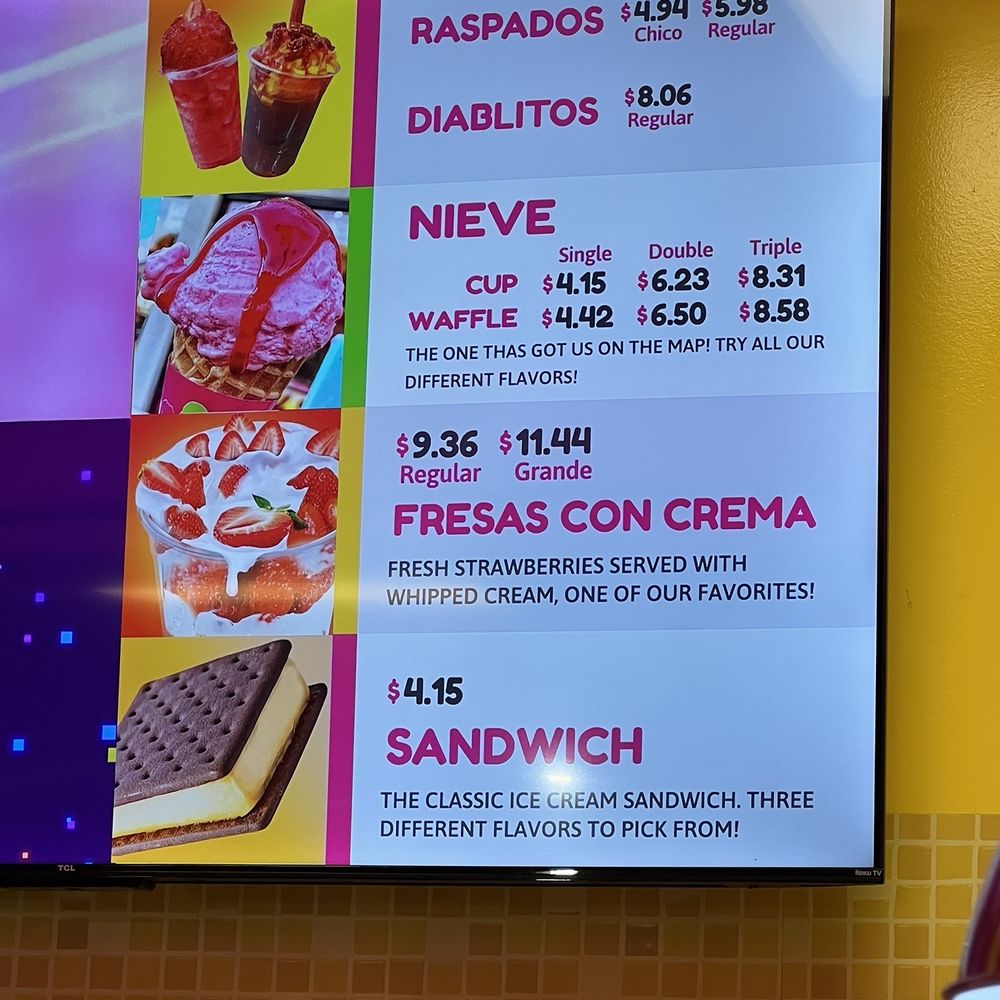 La Michoacana PLUS - Fairfield - Menu - Ice Cream & Frozen Yogurt Near Me - Fairfield, California La Michoacana PLUS - Fairfield - Menu - Ice Cream & Frozen Yogurt Near Me - Fairfield, California