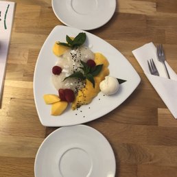The Mango dessert! It was so good!!! Definitely worth it