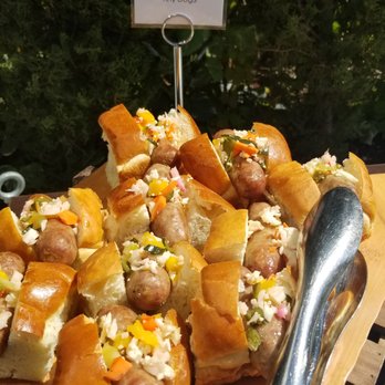 Frolik Kitchen + Cocktails - Mini Hot Dogs - New American Near Me - Seattle, Washington Frolik Kitchen + Cocktails - Mini Hot Dogs - New American Near Me - Seattle, Washington