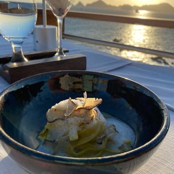 Sunset Monalisa - Truffle Pasta - Mediterranean Near Me - Cabo San Lucas, BCS