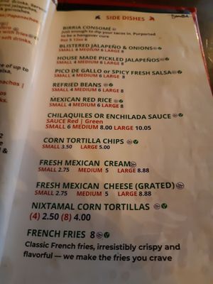 Menu photo 4 Comal Y Canela North York, ON