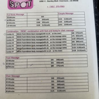 The Body Spot - Massage Near Me - Livermore, California The Body Spot - Massage Near Me - Livermore, California