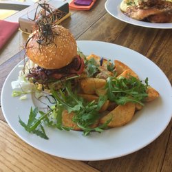 Café Útes - Vegetariánský burger