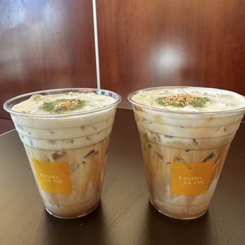 Kasama Cà Phê - Pandan Muoi Latte - Coffee & Tea Near Me - San Jose, California Kasama Cà Phê - Pandan Muoi Latte - Coffee & Tea Near Me - San Jose, California