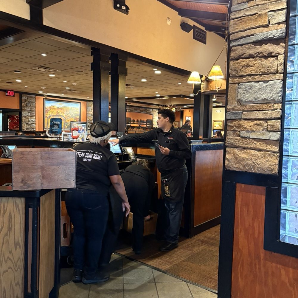 LongHorn Steakhouse - Conversation at the hostess stand while 3 parties waited to be sat... - Steakhouses Near Me - Boynton Beach, Florida LongHorn Steakhouse - Conversation at the hostess stand while 3 parties waited to be sat... - Steakhouses Near Me - Boynton Beach, Florida