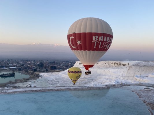 Travertines of Pamukkale by null