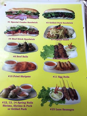 Menu photo 6 Cambodian Restaurant Stockton, CA