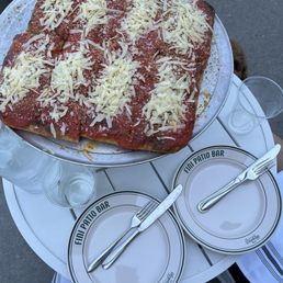 Tomato and Parm Sicilian Pizza