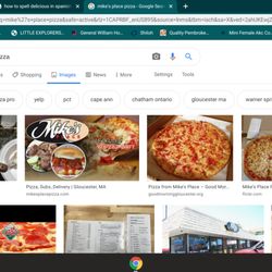 And this is also another picture of  mikes pizza