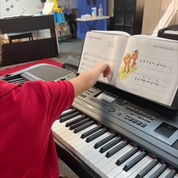 Harmony Road Music School - My son at lessons