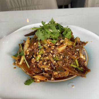 Chef Xiong Kitchen - Spicy cold tendon - Szechuan Near Me - San Francisco, California Chef Xiong Kitchen - Spicy cold tendon - Szechuan Near Me - San Francisco, California