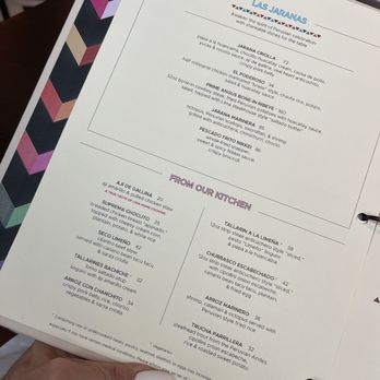 Jarana - Menu - Peruvian Near Me - Aventura, Florida